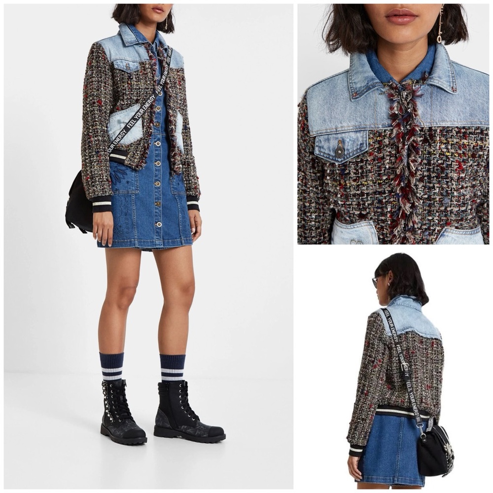 Desigual ~ VALAIS varsity jacket